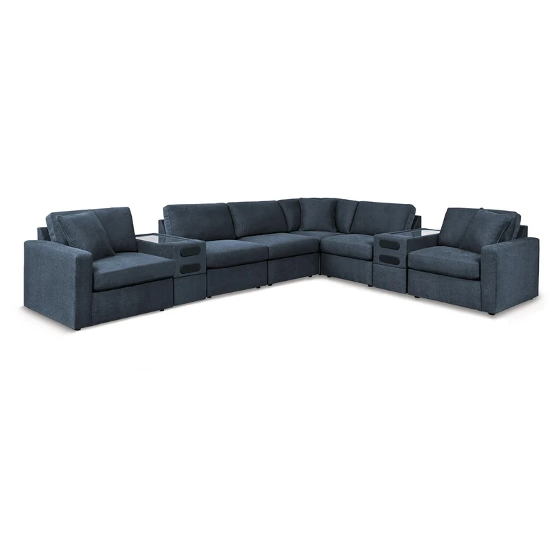 Signature Design by Ashley Modmax 92121S16 8 pc Sectional with Audio System