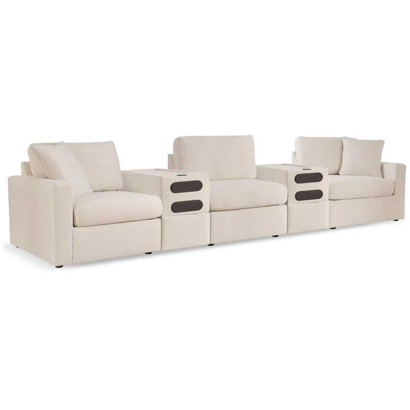 Signature Design by Ashley Modmax 92103S15 5 pc Sectional with Audio System