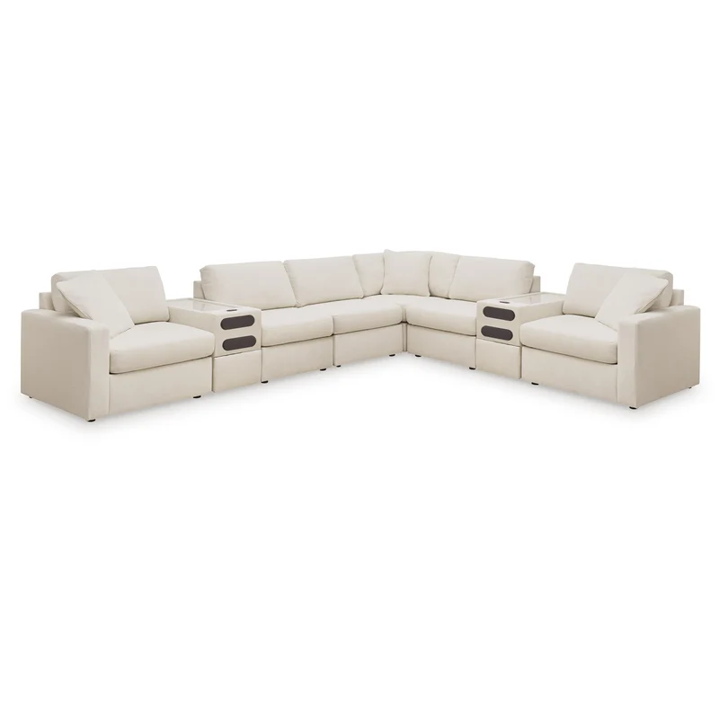 Signature Design by Ashley Modmax 92103S16 8 pc Sectional with Audio System