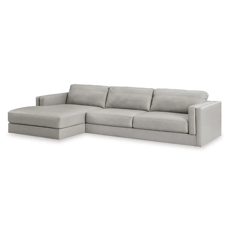 Signature Design by Ashley Amiata 57404S1 2 pc Sectional with Chaise