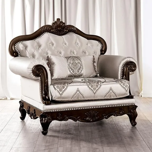 Furniture of America Veracruz FM65002BG-CH Loveseat
