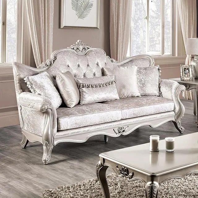 Furniture of America Acapulco FM65001WH-SF Sofa