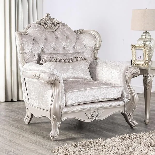 Furniture of America Acapulco FM65001WH-CH Chair