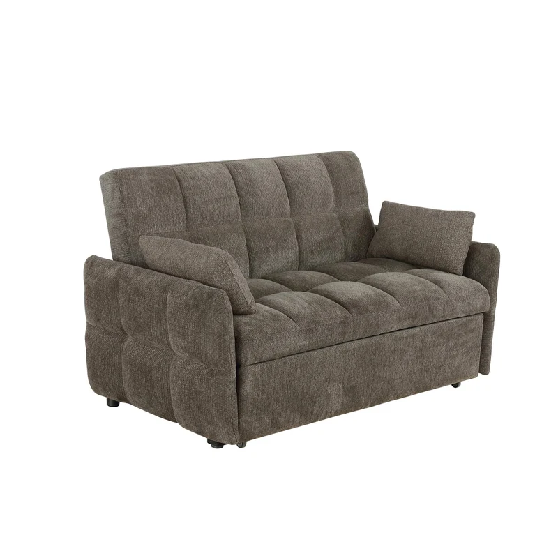 Coaster Furniture Cotswold 508308 Upholstered Convertible Sleeper Sofa Bed - Dark Grey