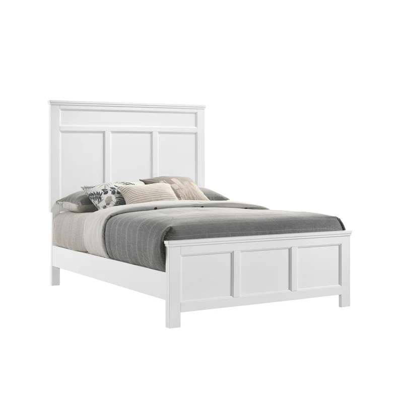 New Classic Furniture Andover B677W Twin Panel Bed - White