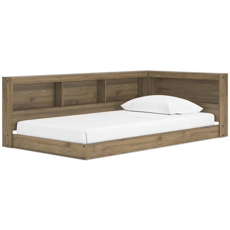 Signature Design by Ashley Deanlow EB1866B4 Twin Bookcase Storage Bed