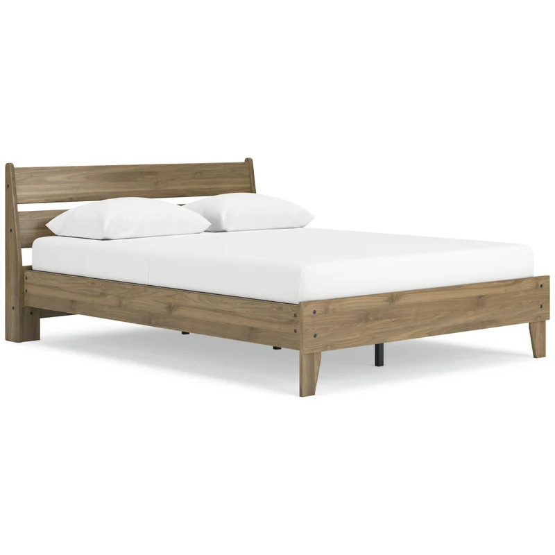 Signature Design by Ashley Deanlow EB1866B3 Queen Platform Panel Bed