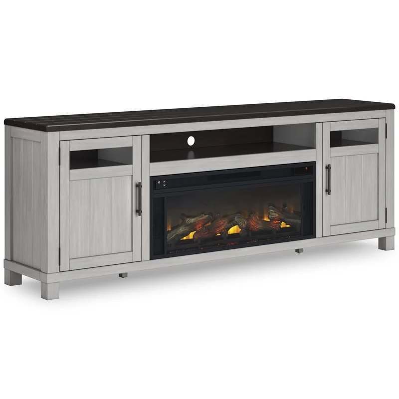 Signature Design by Ashley Darborn W796W1 88" TV Stand with Electric Fireplace
