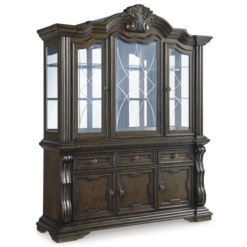 Signature Design by Ashley Maylee D947D1 Dining Buffet and Hutch