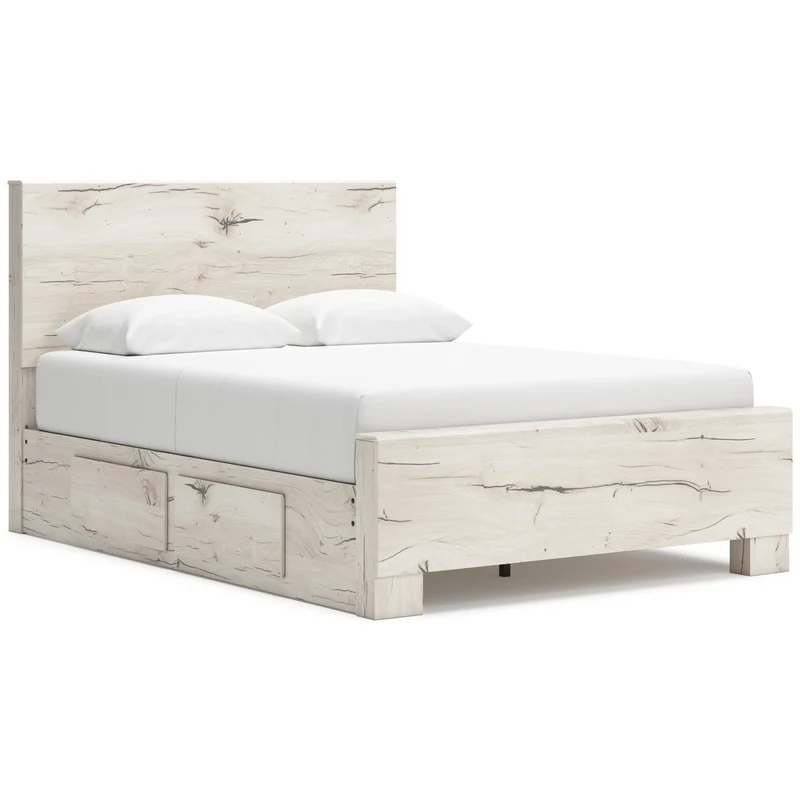 Signature Design by Ashley Lawroy B2310B6 Queen Panel Bed with Storage