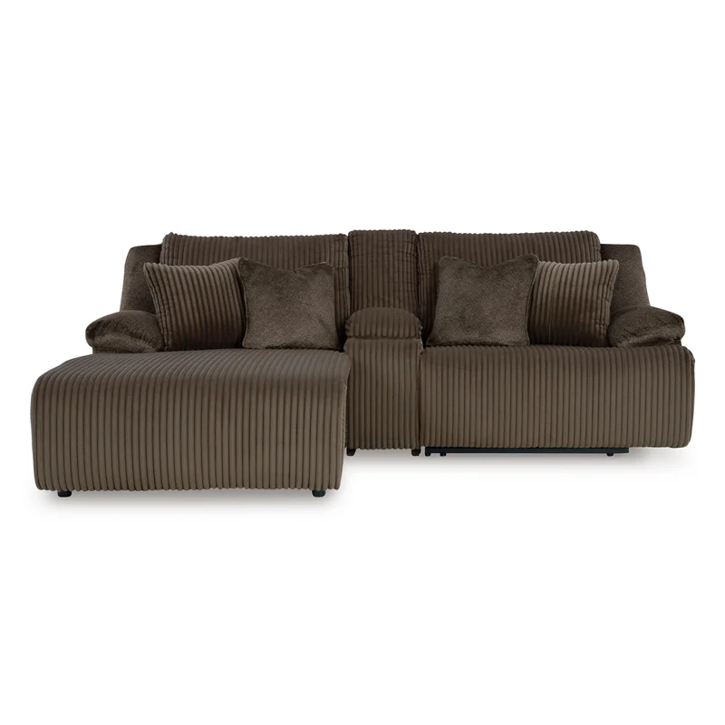 Signature Design by Ashley Top Tier 92705S5 3 pc Reclining Sectional Sofa with Chaise