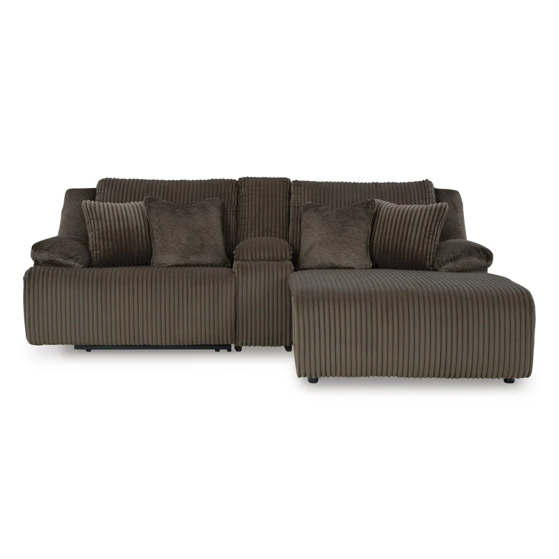 Signature Design by Ashley Top Tier 92705S4 3 pc Reclining Sectional Sofa with Chaise