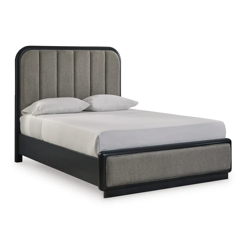Signature Design by Ashley Rowanbeck B821B2 Queen Upholstered Panel Bed