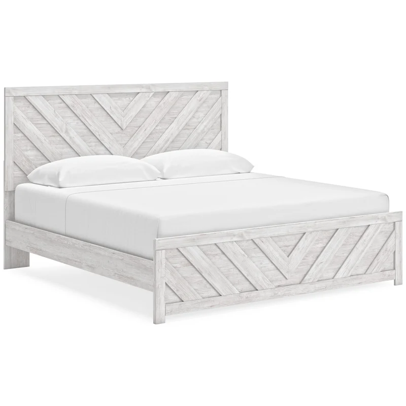 Signature Design by Ashley Cayboni B3788B7 King Panel Bed